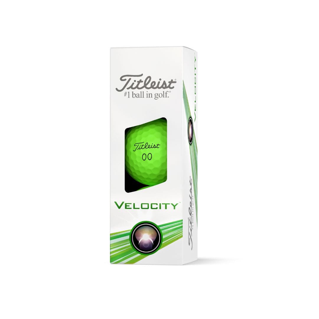 Titleist Velocity Golf Balls (Matte Green)