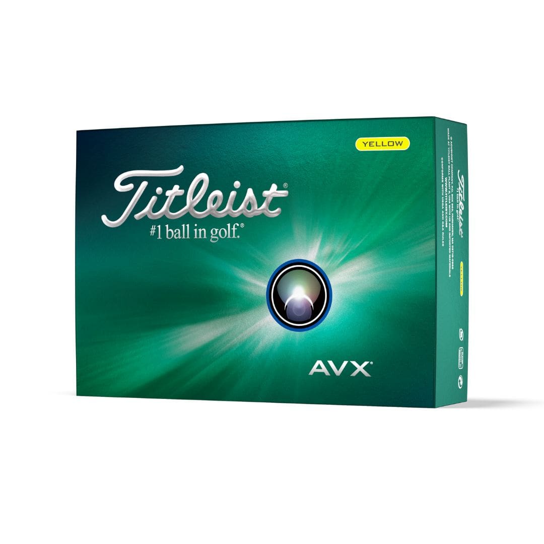 Titleist AVX Golf Balls (Yellow)