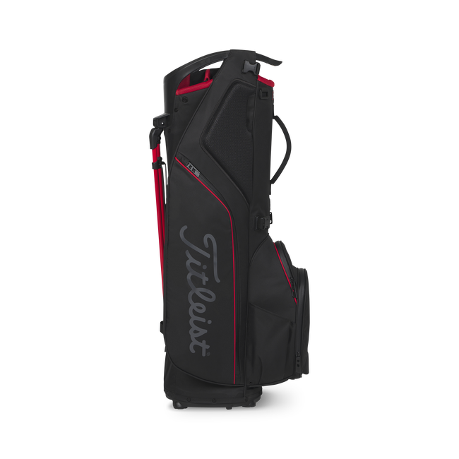 Titleist Hybrid 14 StaDry Stand Bag - Black & Red