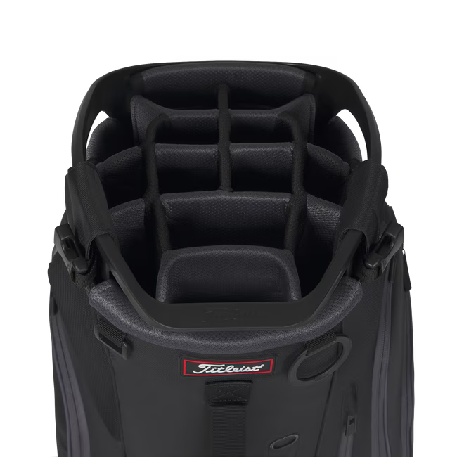 Titleist Hybrid 14 Stand Bag - Black & Graphite