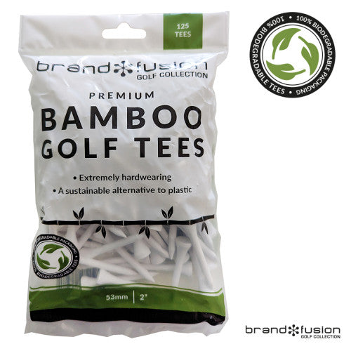 Brand Fusion 53mm Bamboo Tees Large Pack
