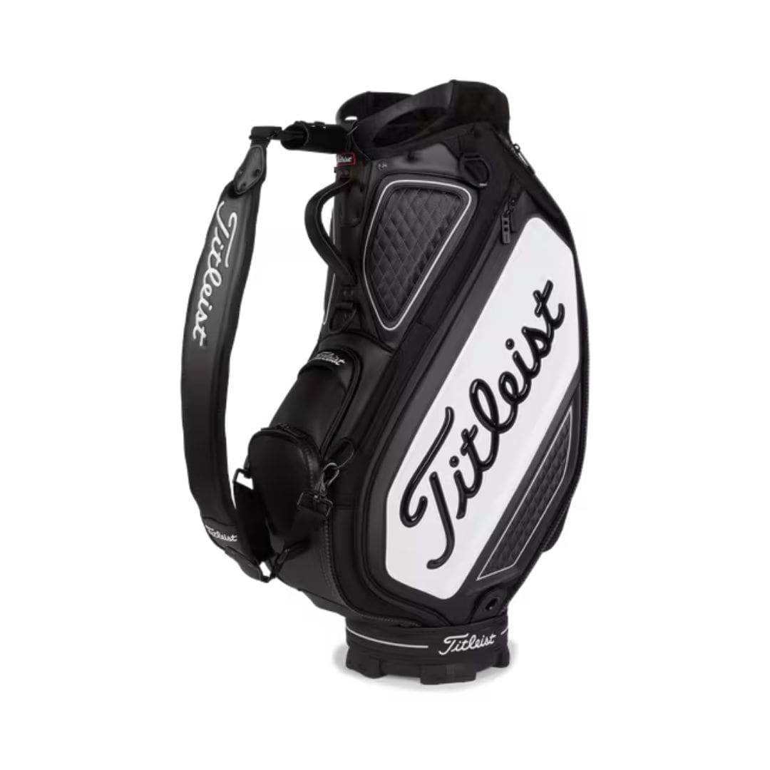 Titleist Tour Series Tour Staff Bag (Black & White)