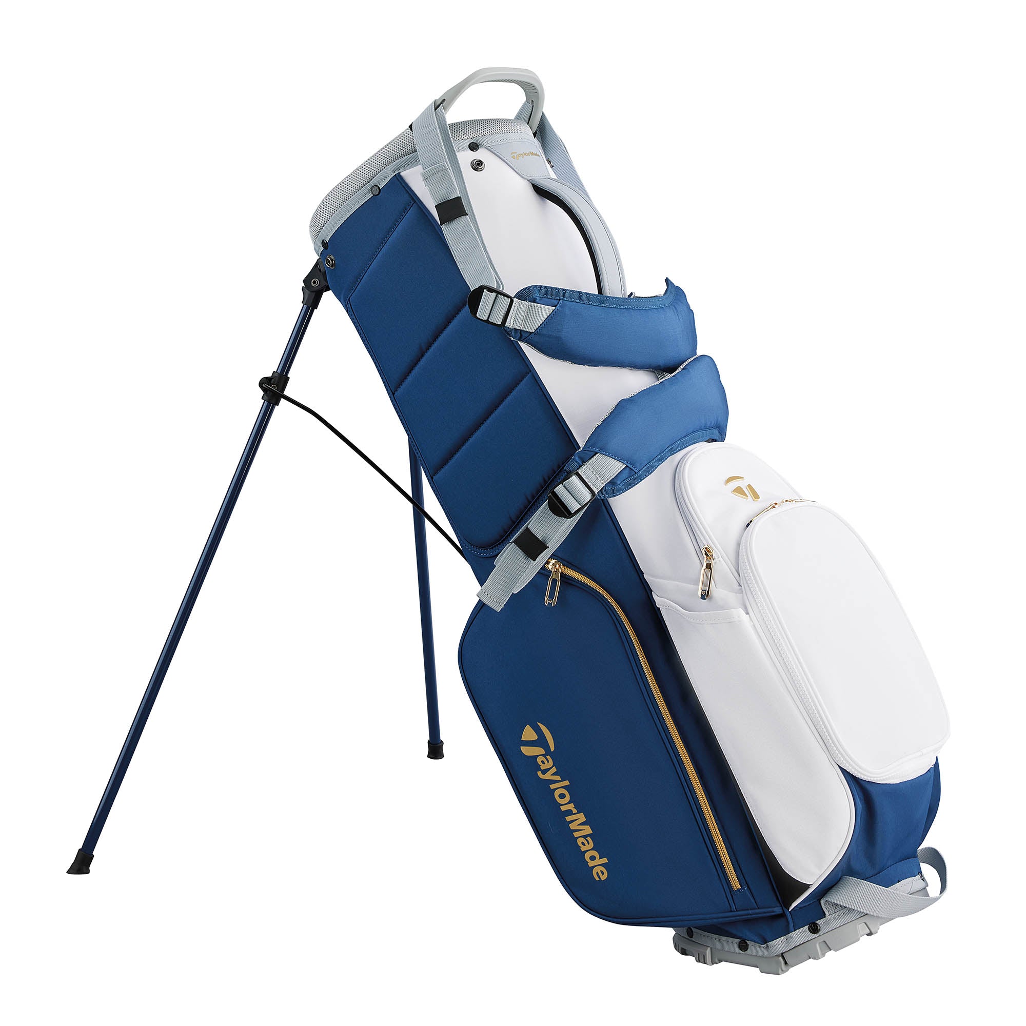 Taylormade Kalea Gold Stand Bag - Navy & White