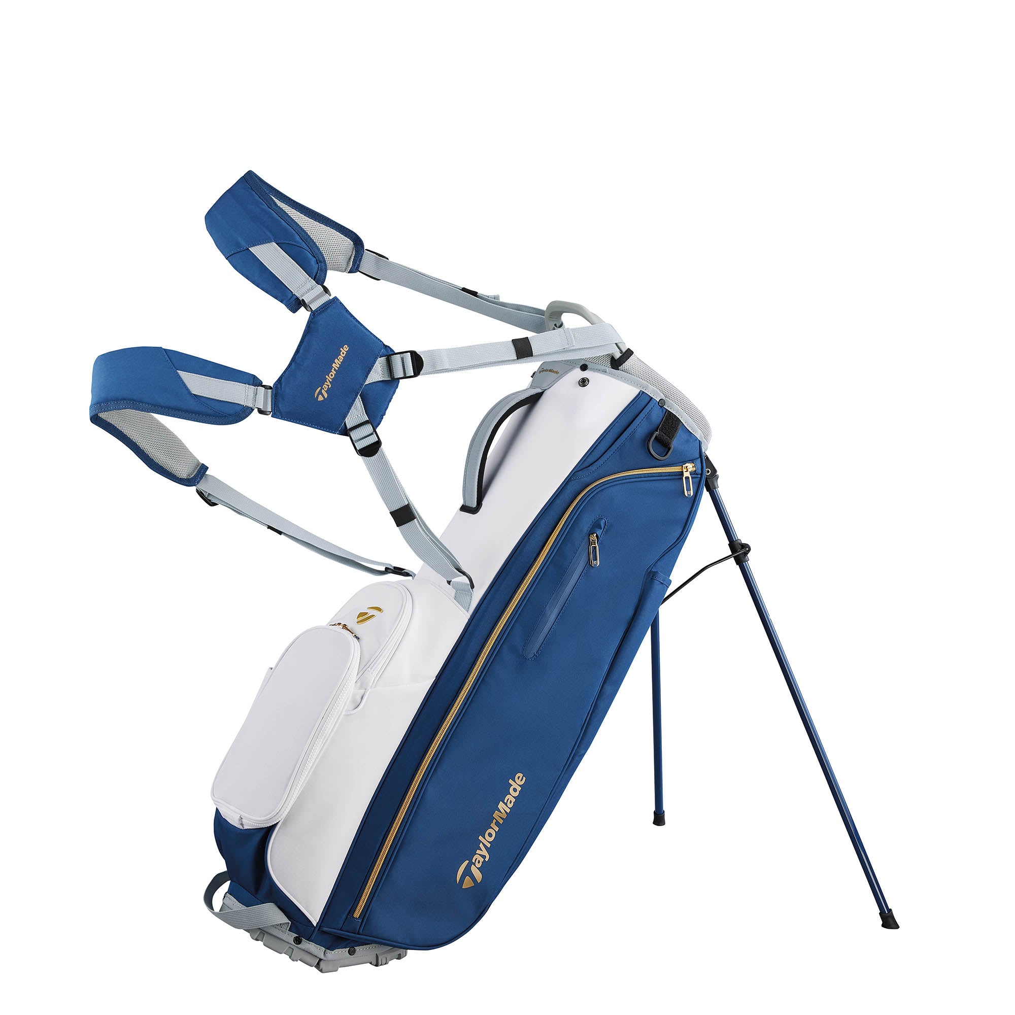 Taylormade Kalea Gold Stand Bag - Navy & White