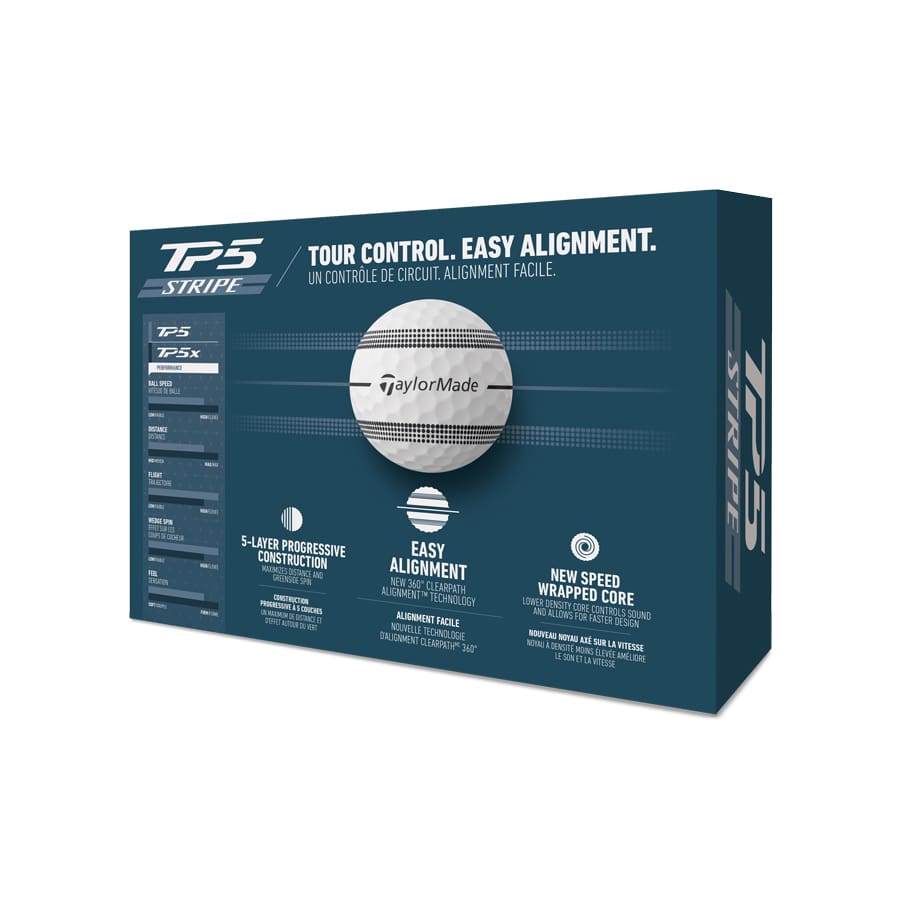 Taylormade TP5 Stripe Golf Balls