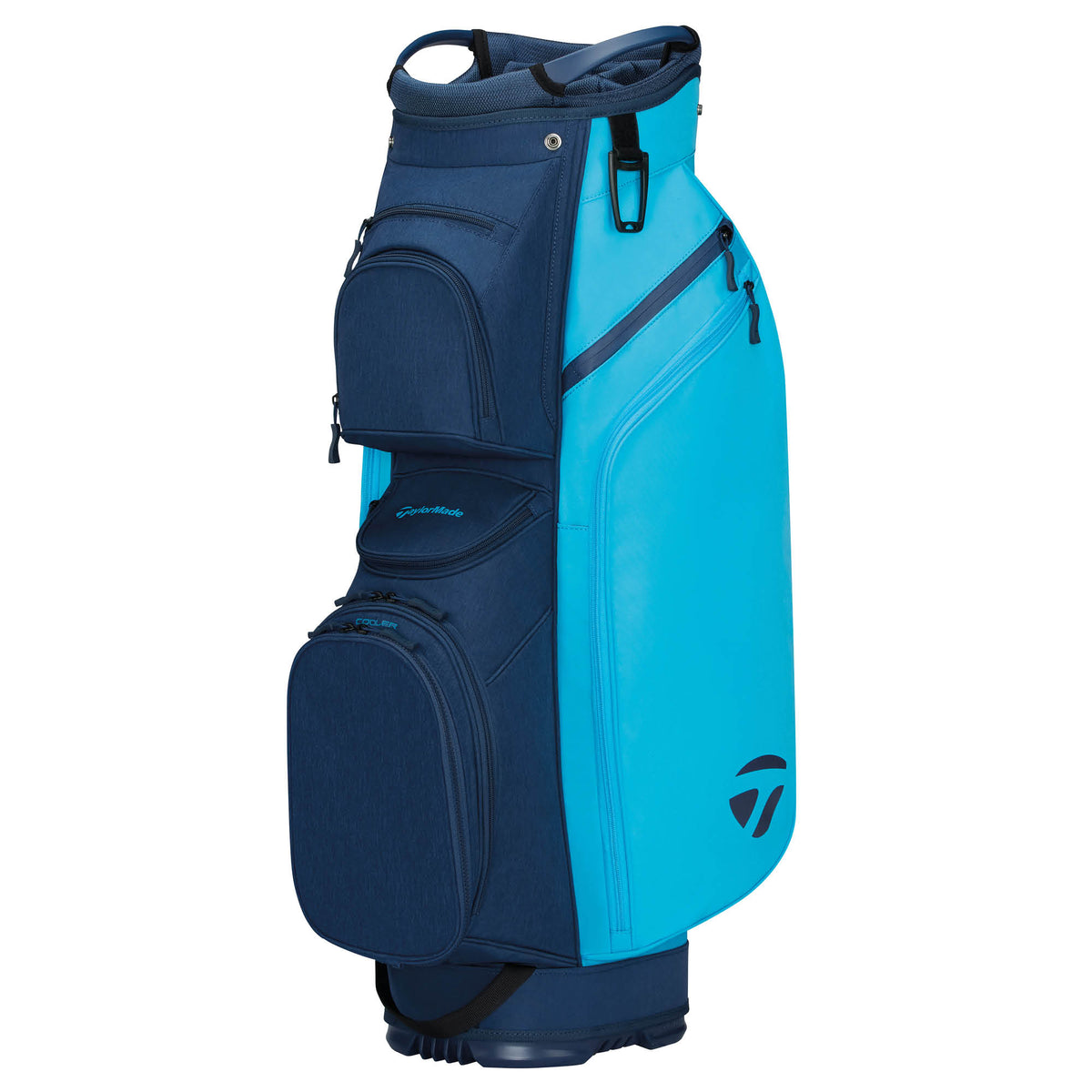 TaylorMade Cart Lite Golf Cart Bag - Navy & Cyan