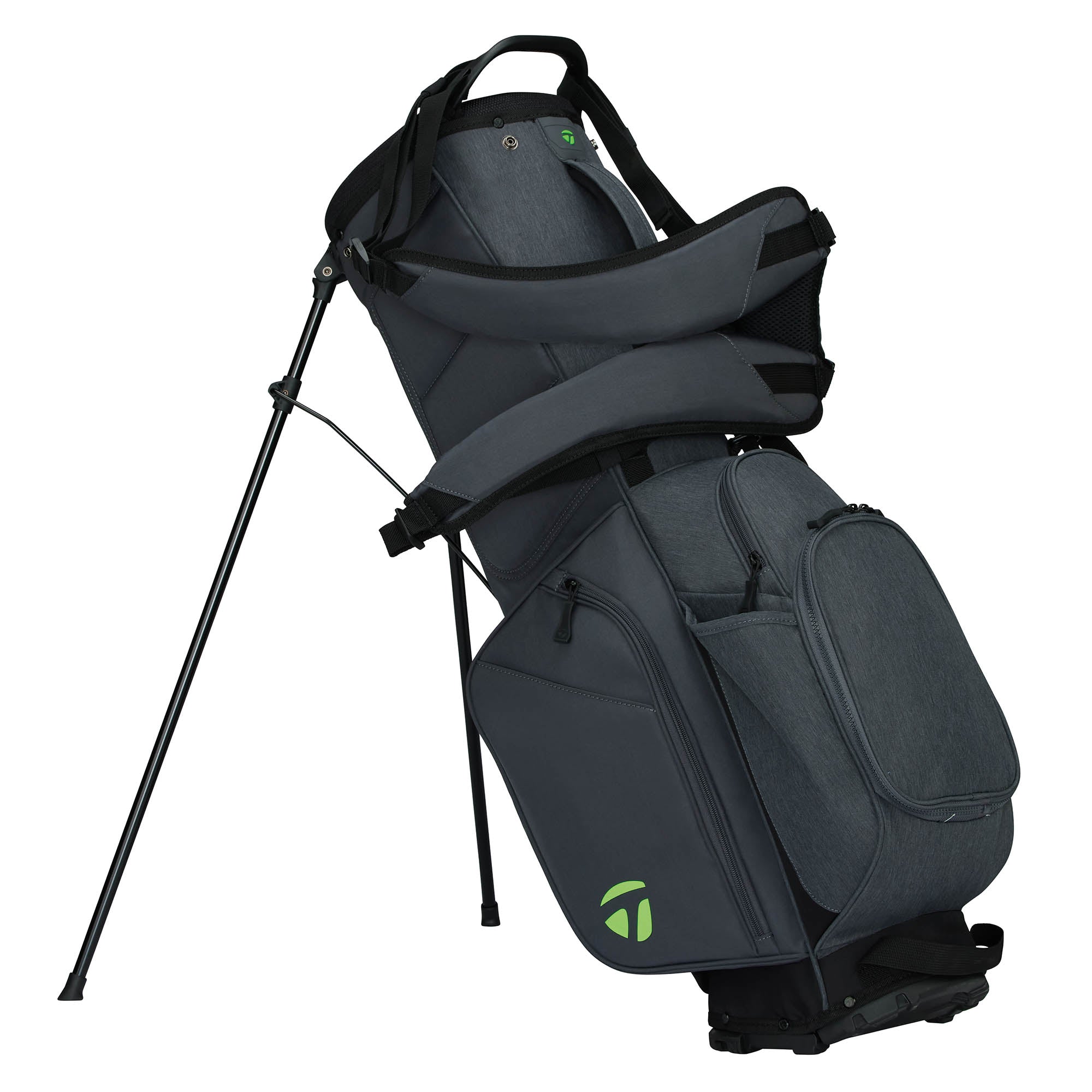 Taylormade Flextech Golf Stand Bag - Grey & Neon Green