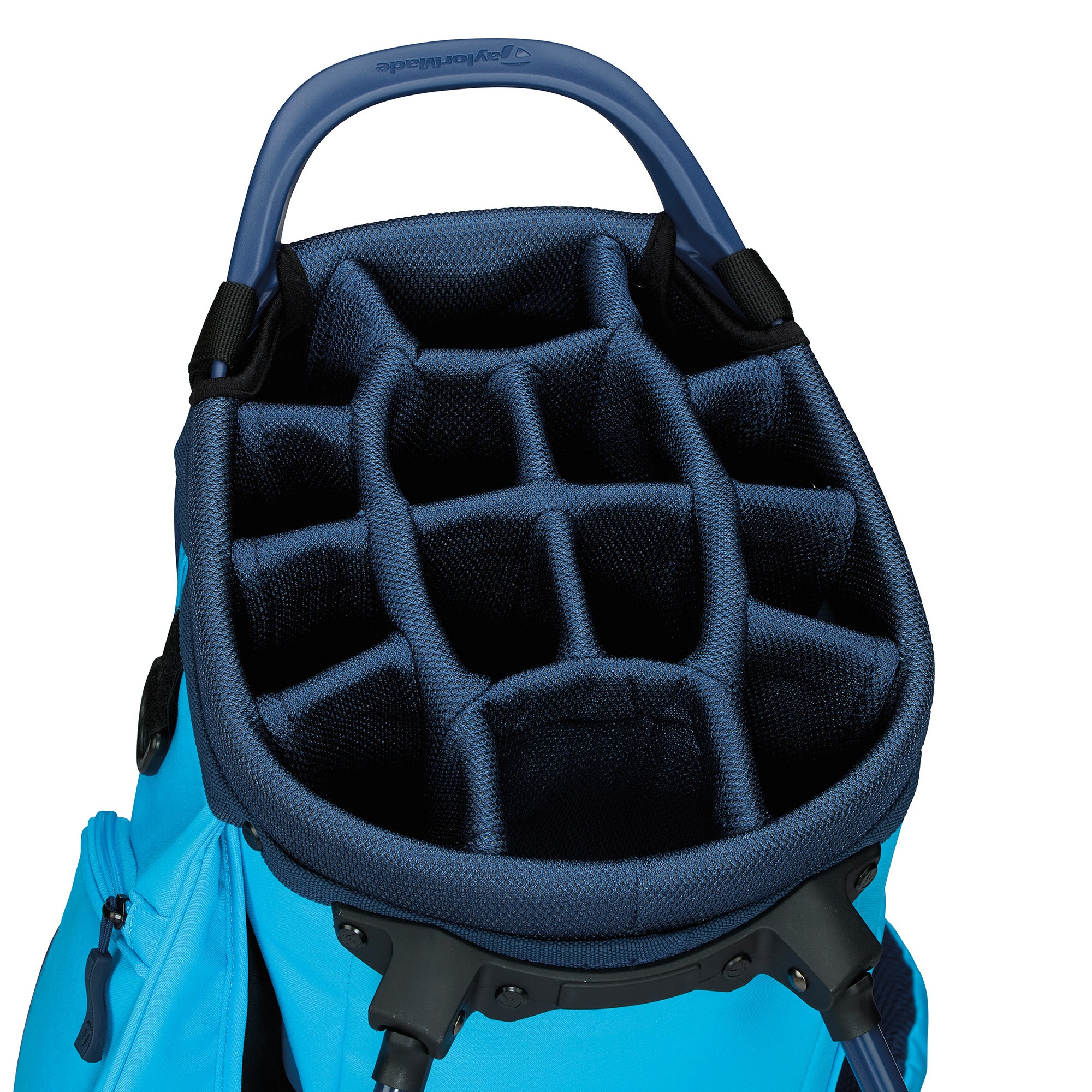 TaylorMade Flextech Crossover Golf Stand Bag - Cyan & Navy