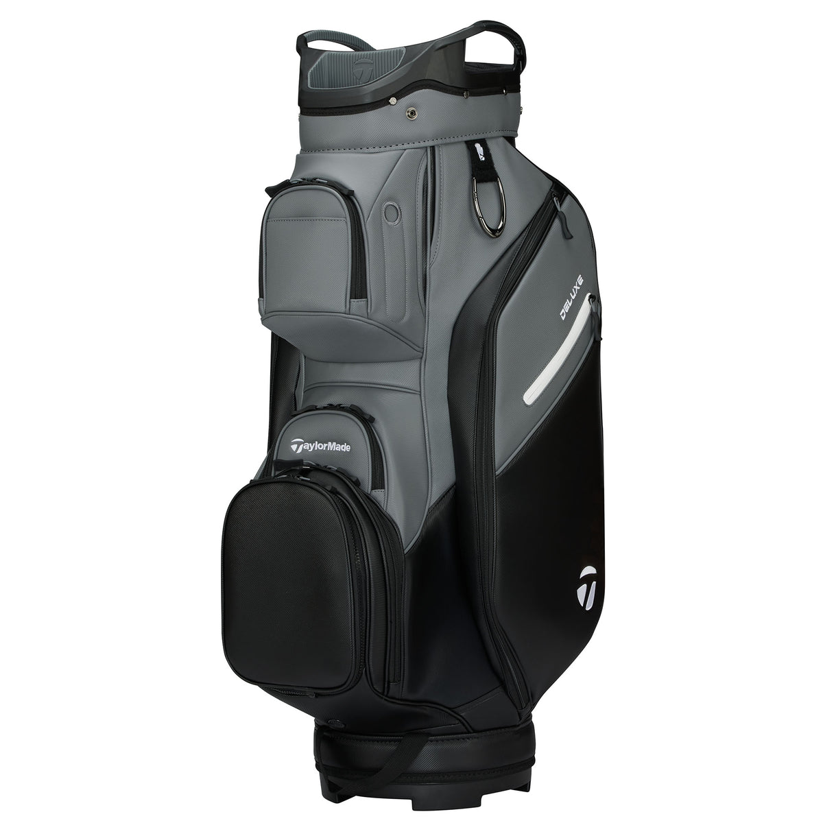 TaylorMade Deluxe Cart Bag - Black & Grey
