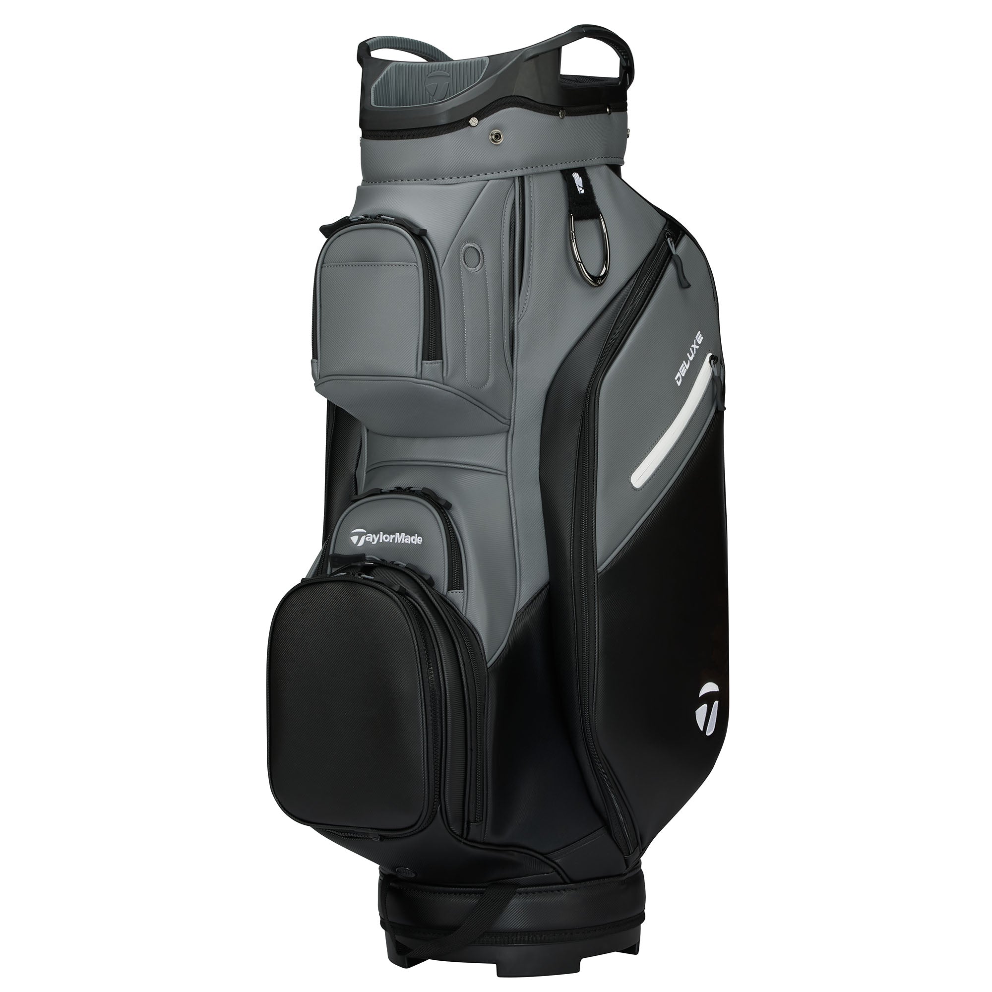 TaylorMade Deluxe Cart Bag - Black & Grey
