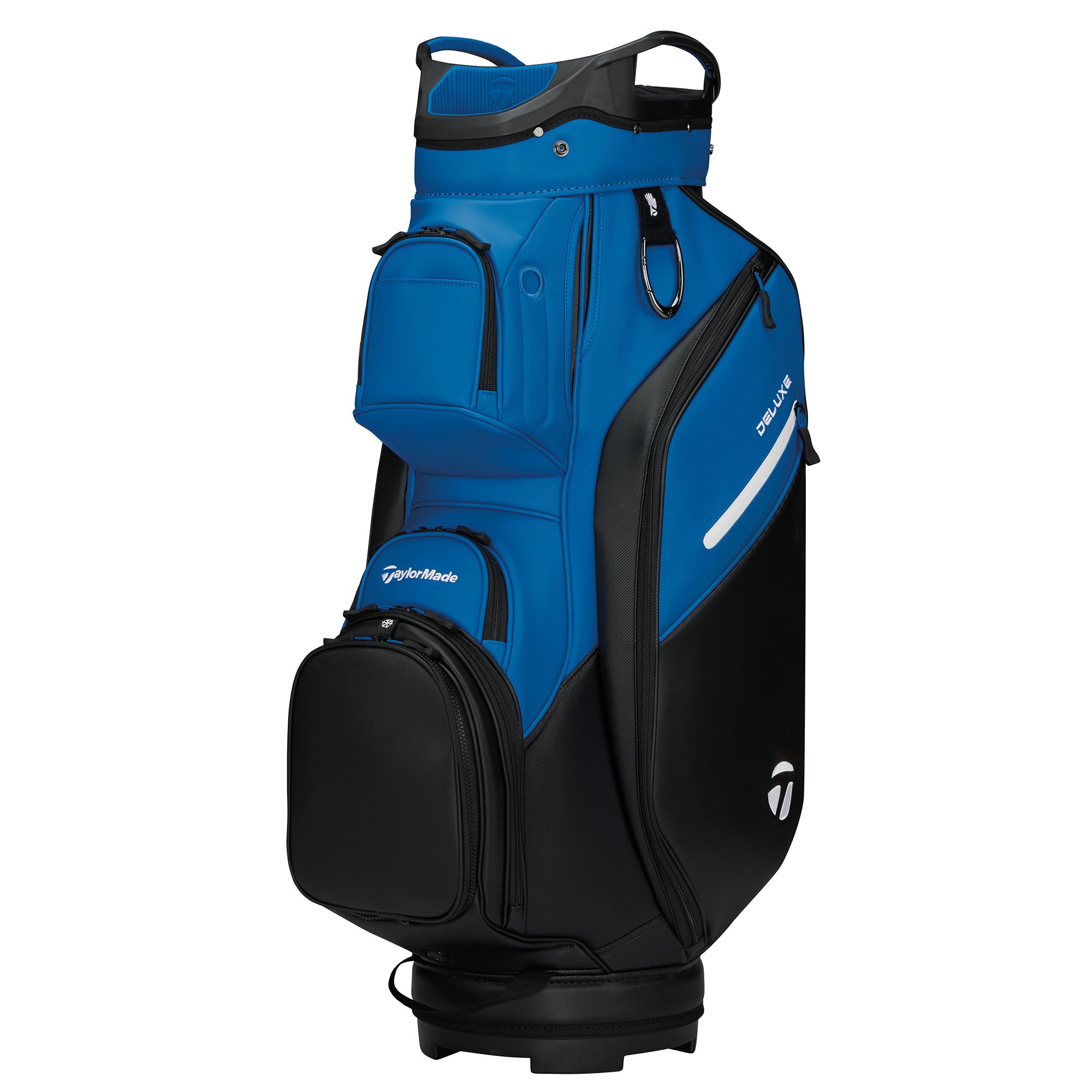 TaylorMade Deluxe Cart Bag - Black & Blue
