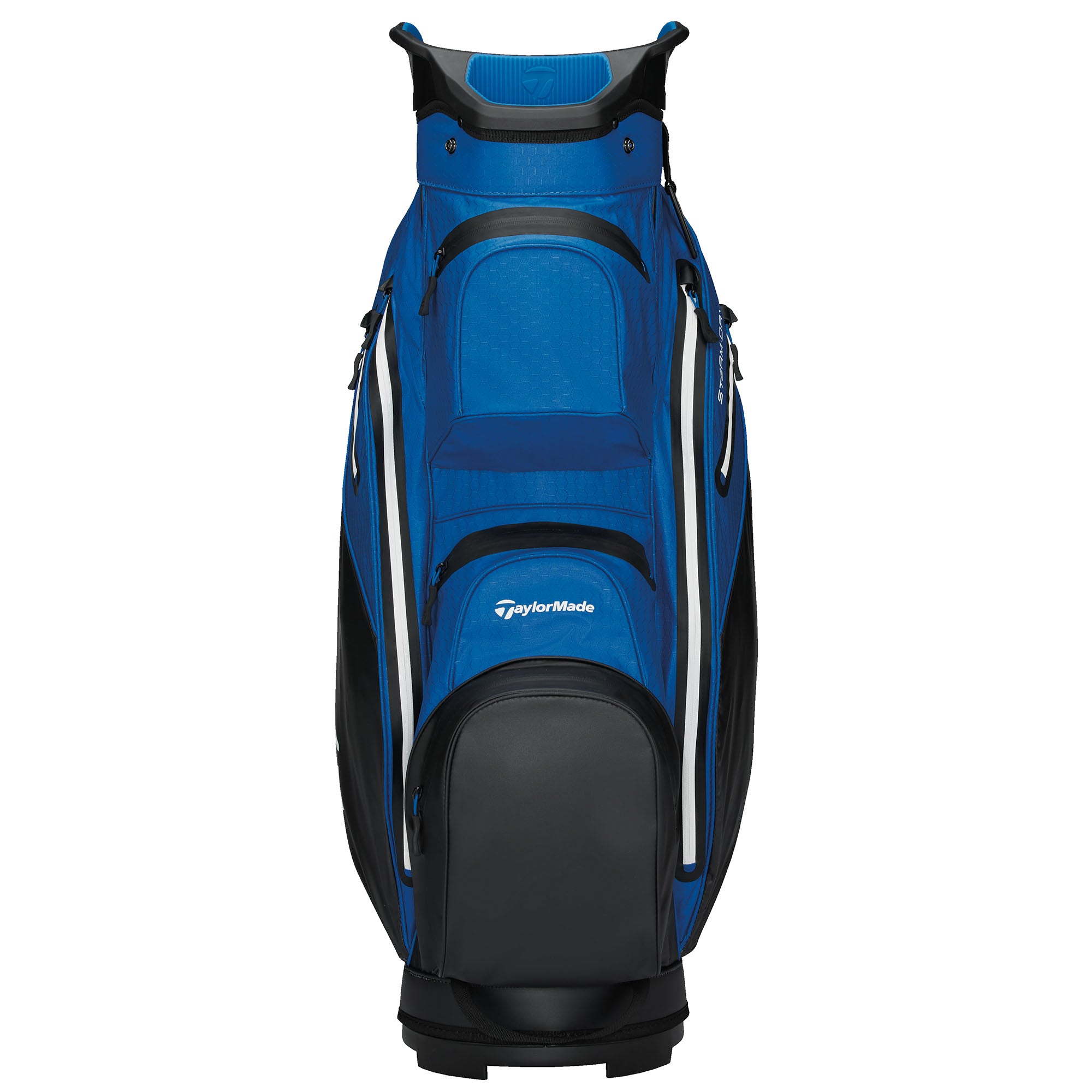 TaylorMade StormDry Waterproof Golf Cart Bag - Black & Blue