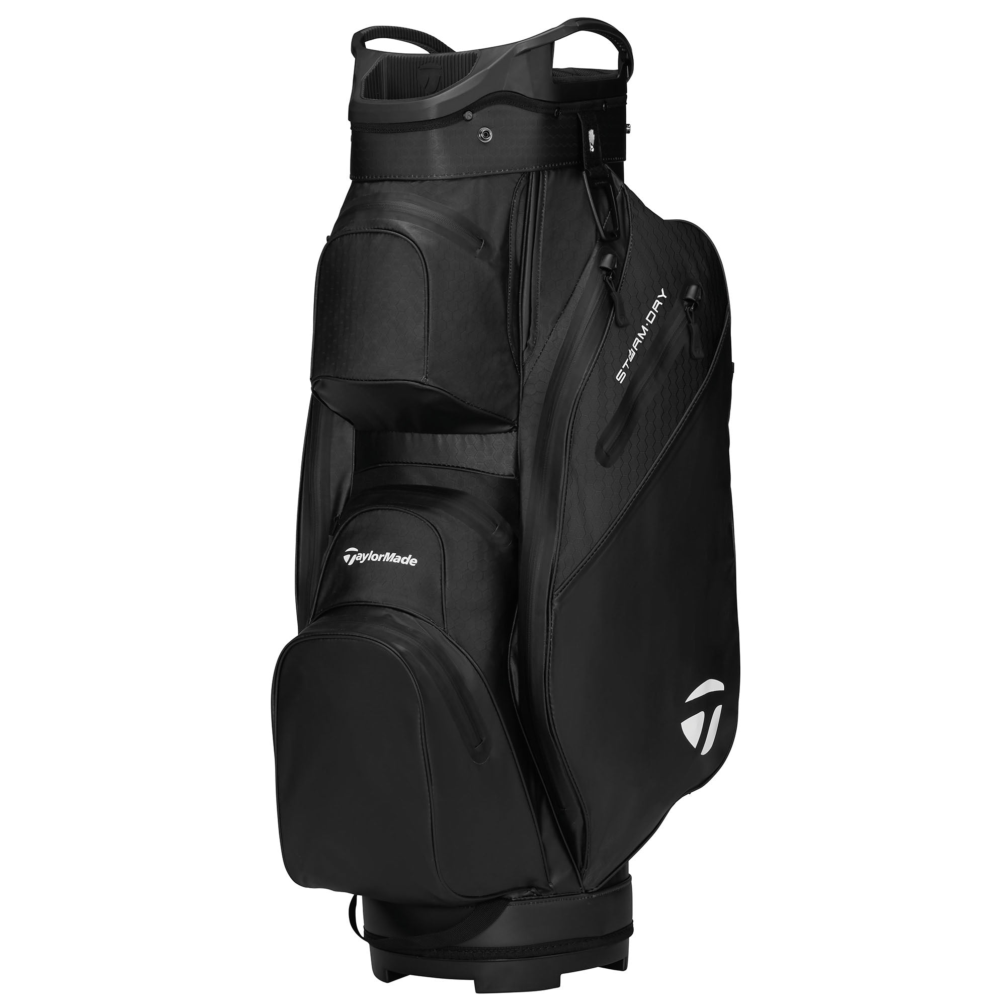 TaylorMade StormDry Waterproof Golf Cart Bag - Black