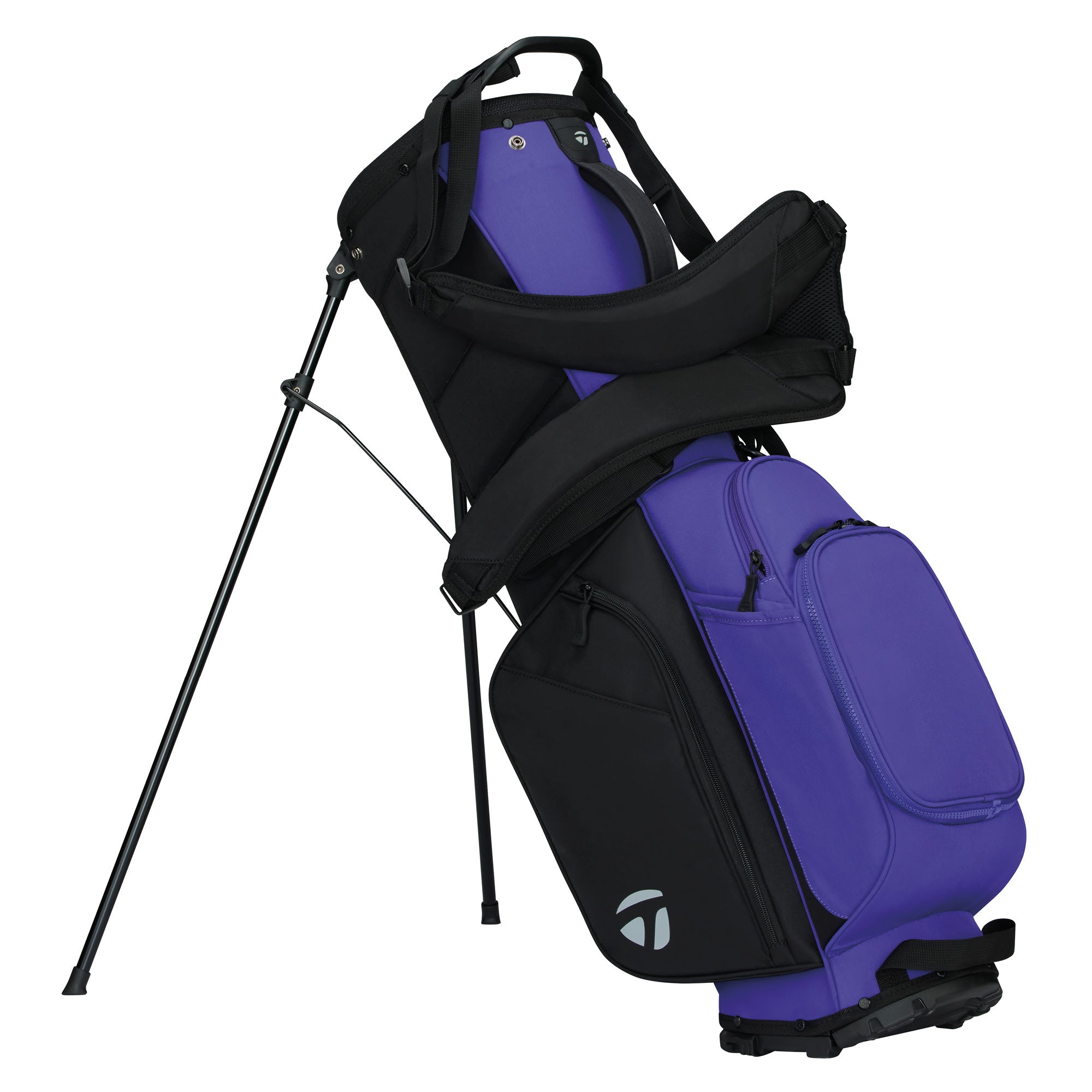 TaylorMade Flextech Golf Stand Bag - Black & Violet