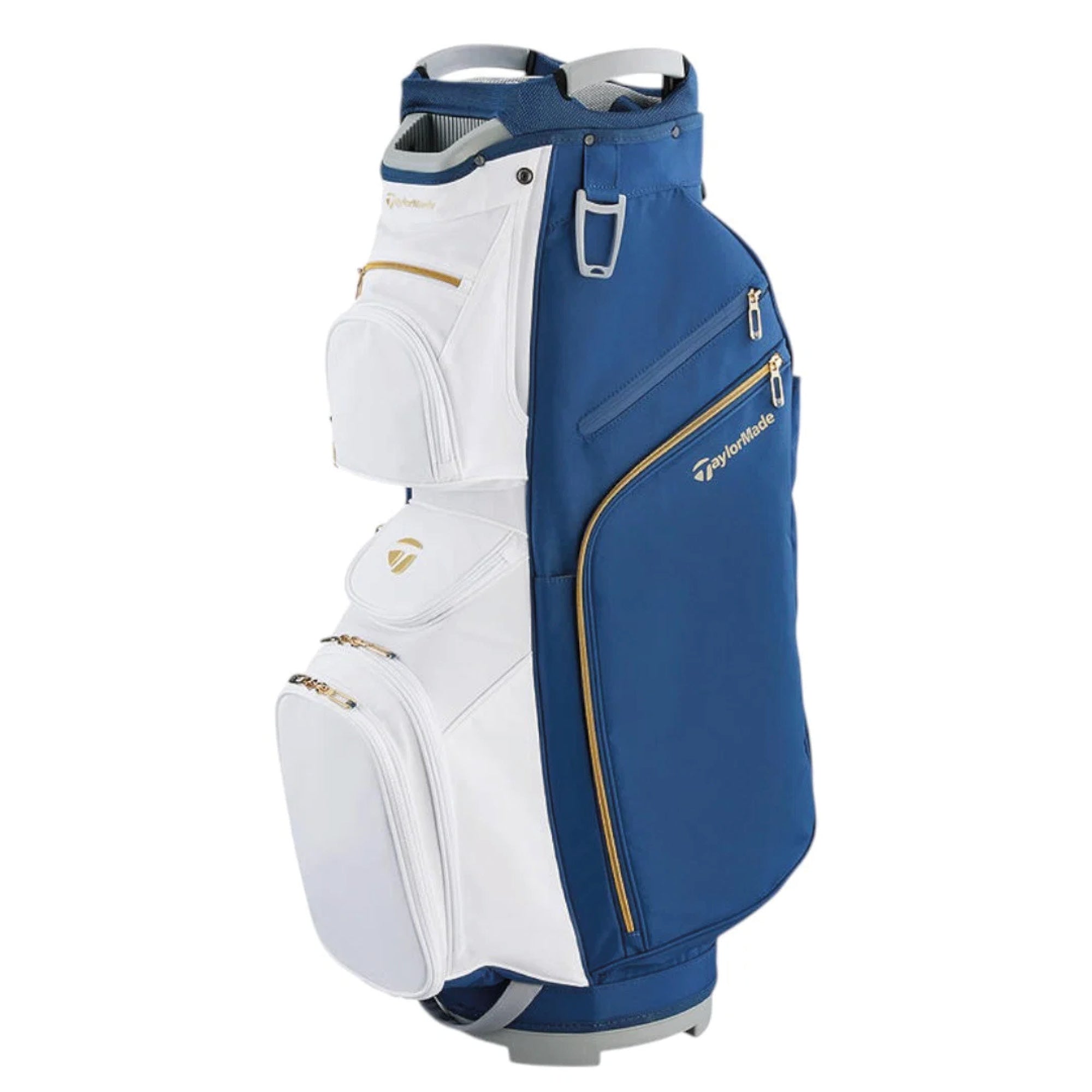 TaylorMade Kalea Gold Cart Bag - Navy & White
