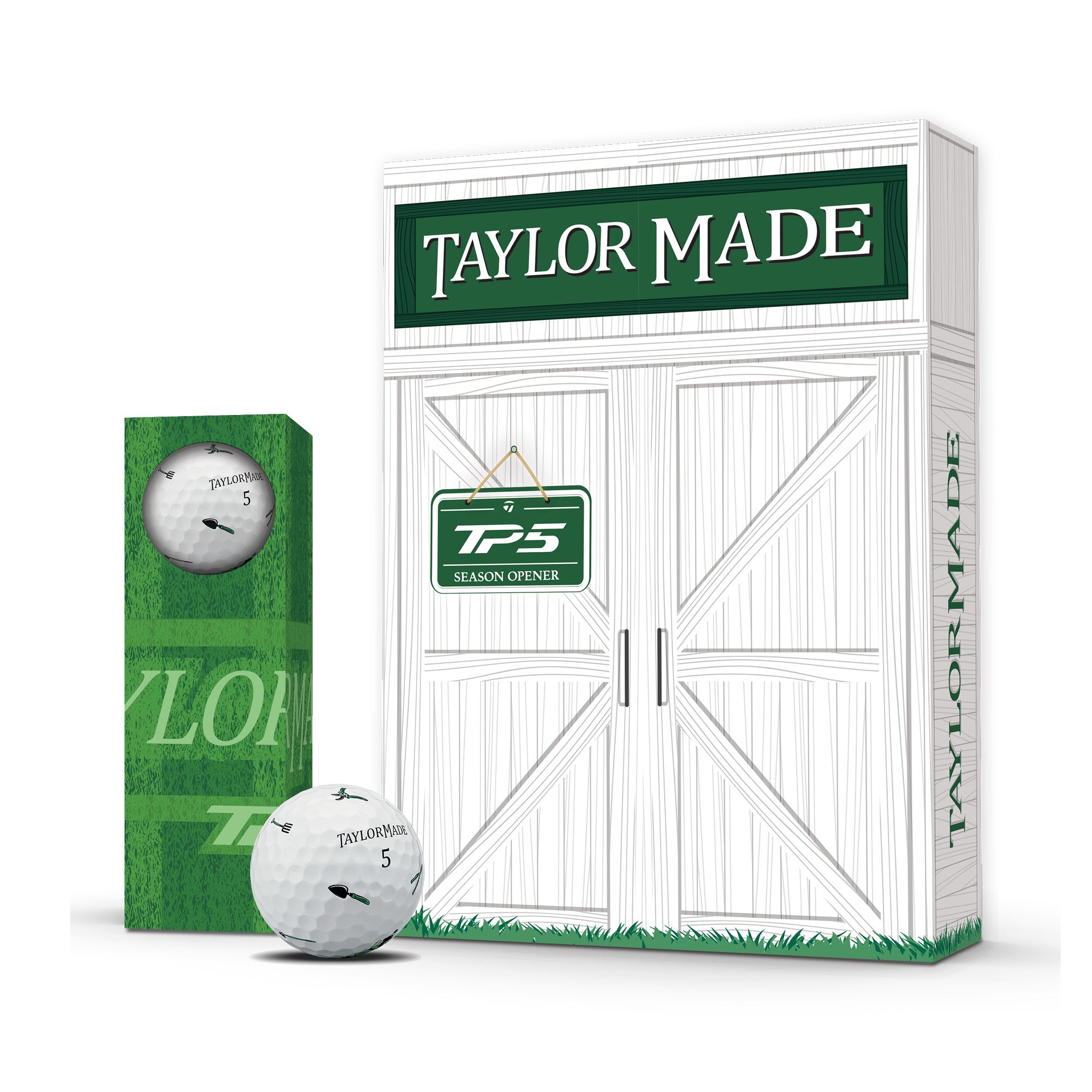 TaylorMade Limited Edition TP5 Pix Season Opener Golf Balls - White
