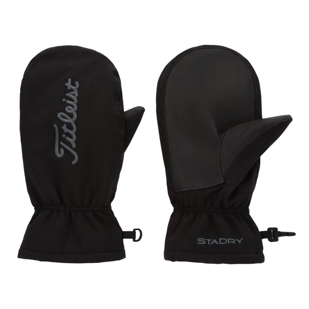 Titleist Stadry Cart Mitts - Black & Charcoal