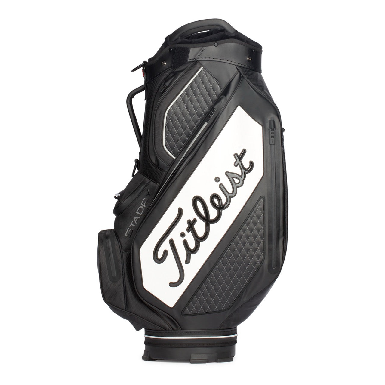 Titleist Tour Series Premium StaDry Golf Cart Bag - Black & White