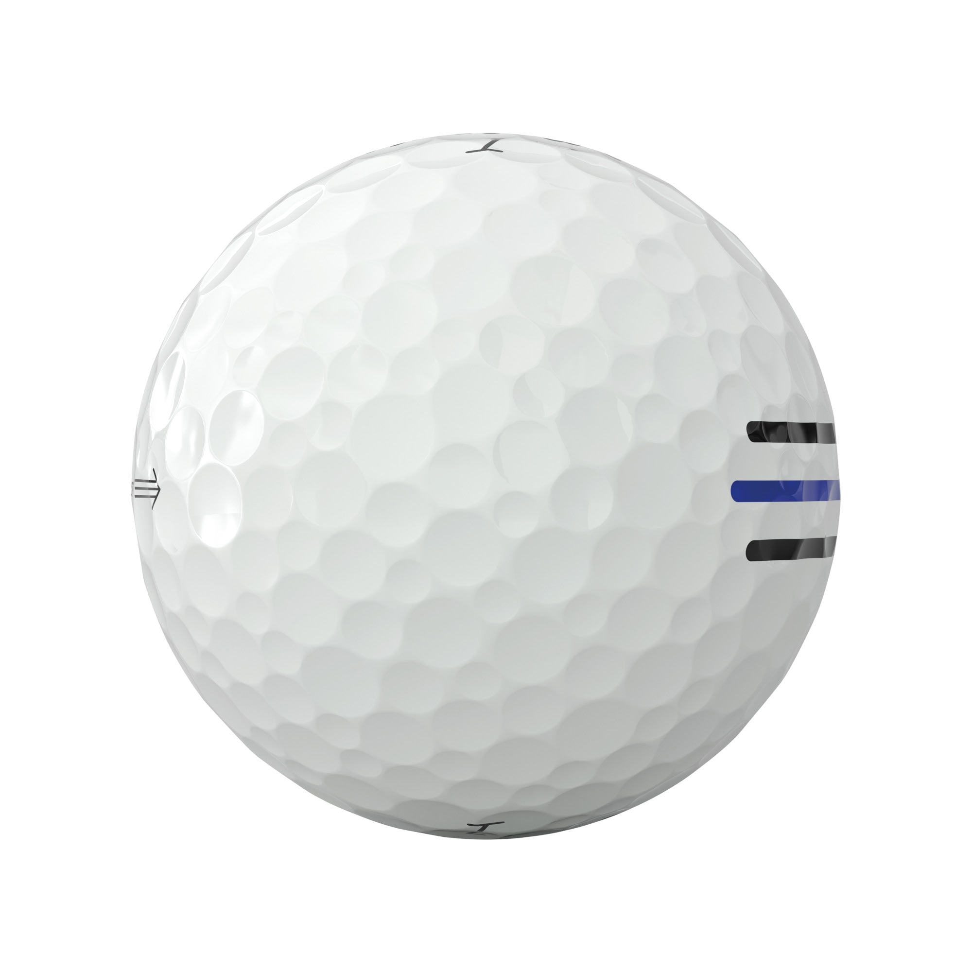 Titleist Tour Soft AIM Golf Balls 2026 - White with Blue Line
