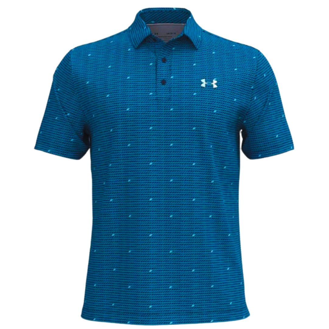Under Armour Playoff 3.0 Printed Dashed Golf Polo