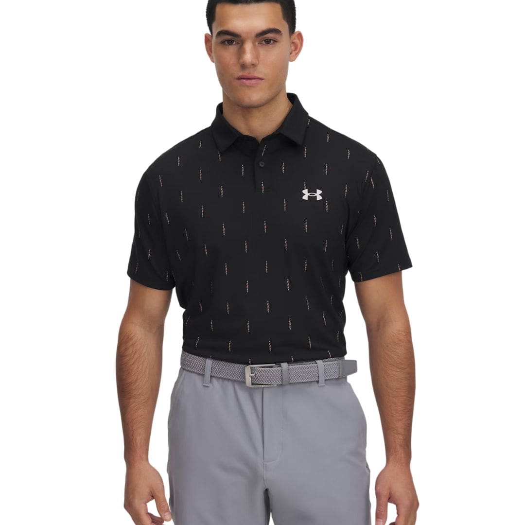 Under Armour Tee To Green Printed Golf Polo
