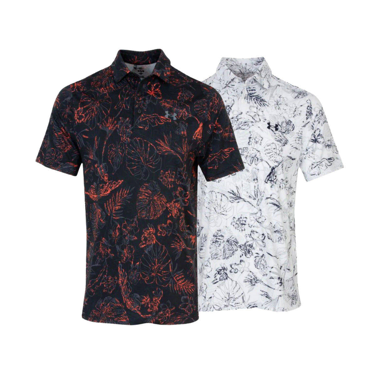 Under Armour Playoff 3.0 Printed Floral Golf Polo