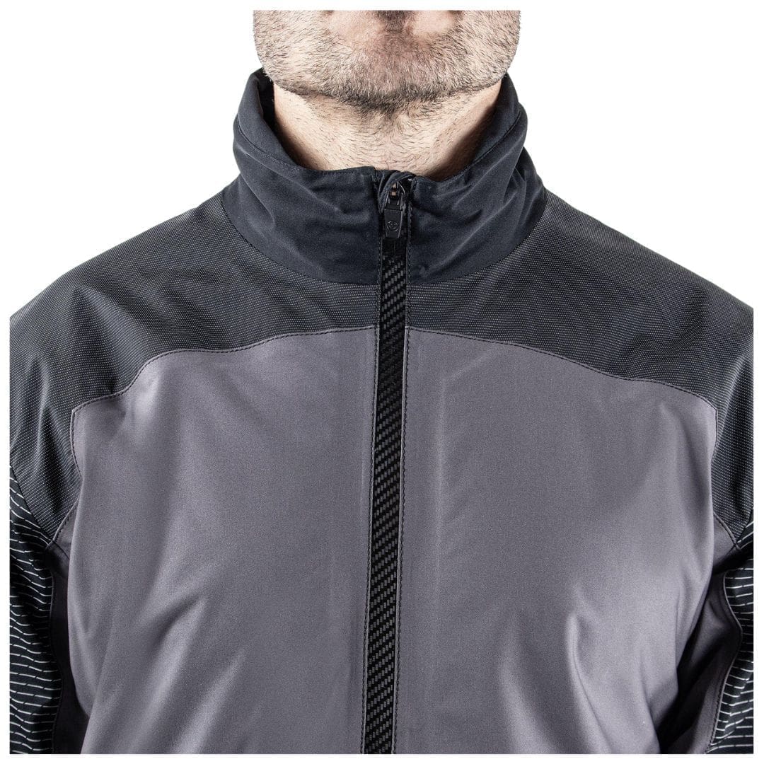 Galvin Green Alister Waterproof Golf Jacket (Forged Iron & Black)