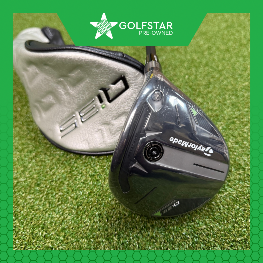 TaylorMade Qi35 5 Wood - 18 Degree - Ventus Blue 50g Regular - Midsize Tour Velvet Grip