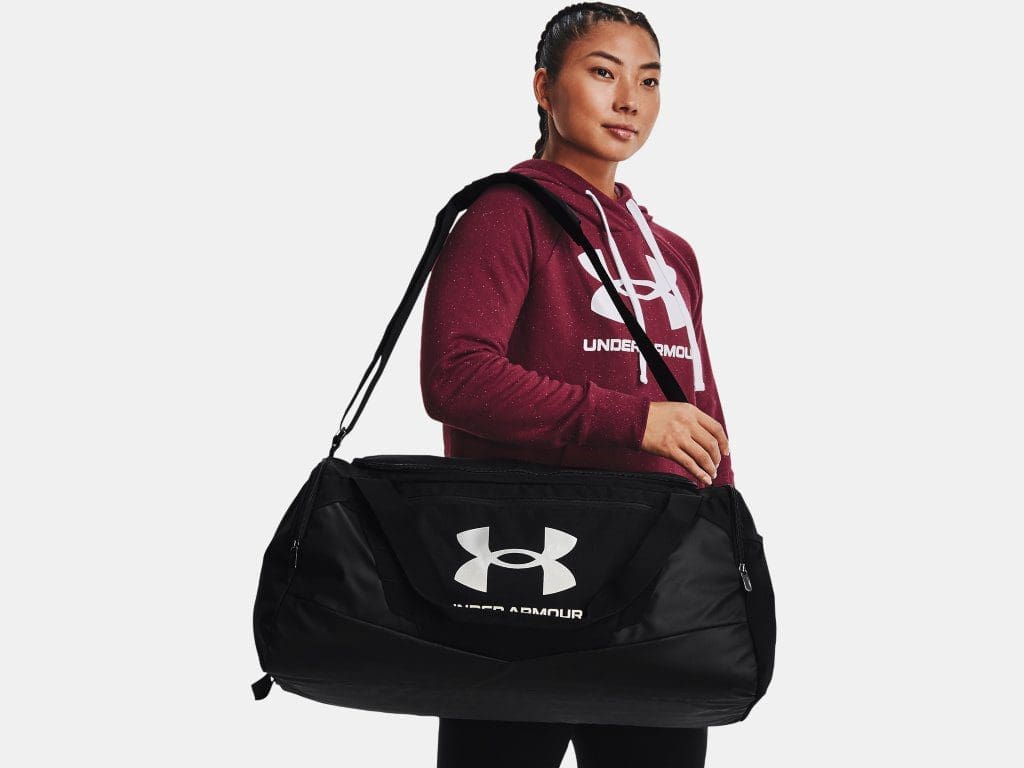 Under Armour Undeniable 5.0 Medium Duffle Bag (Black)