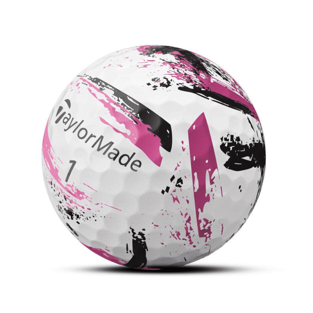Taylormade SpeedSoft Golf Balls Ink (Pink)