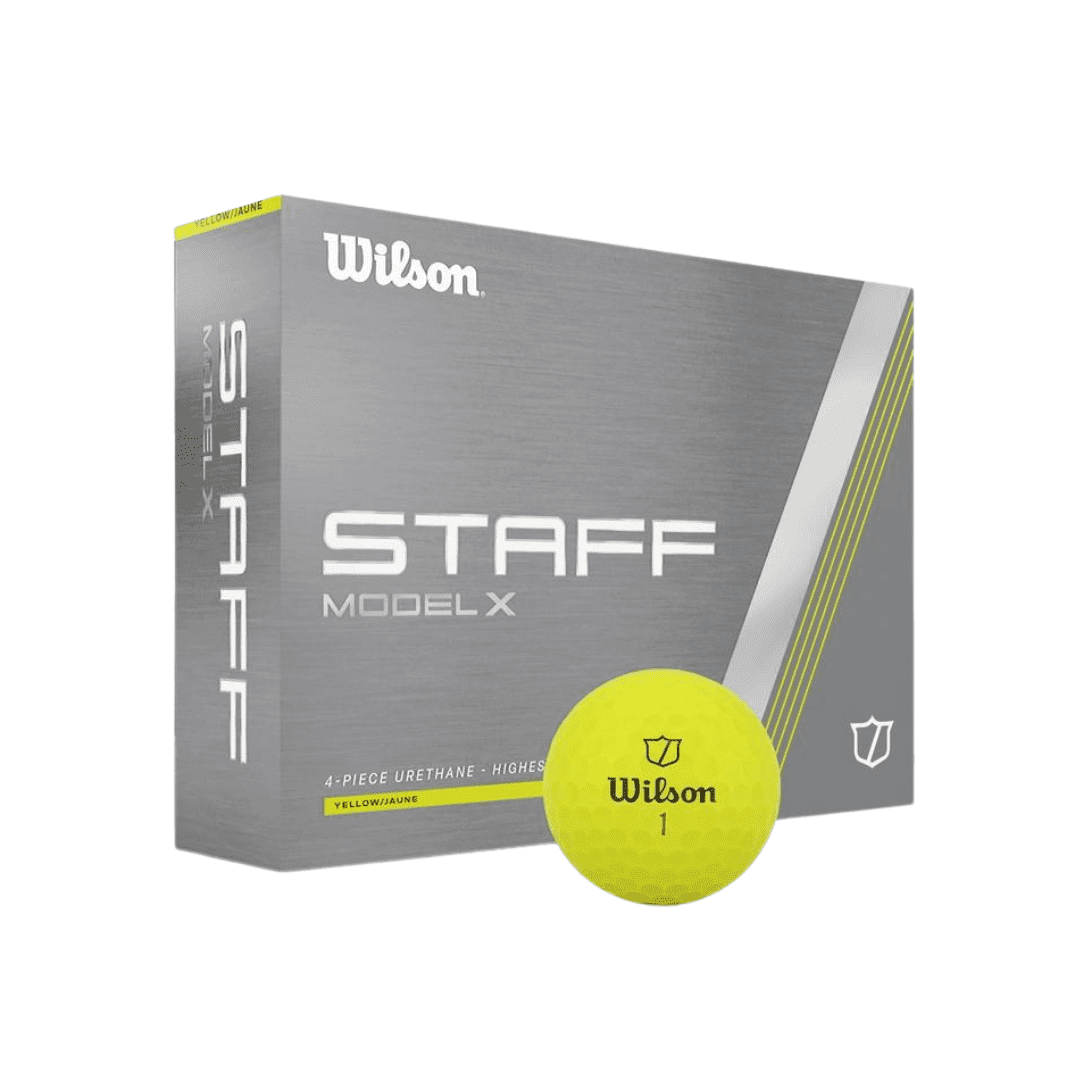Wilson Staff Model® X Golf Balls (Yellow)