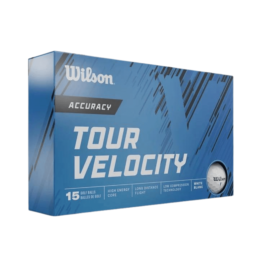 Wilson Tour Velocity Accuracy 15 Ball Pack (White)