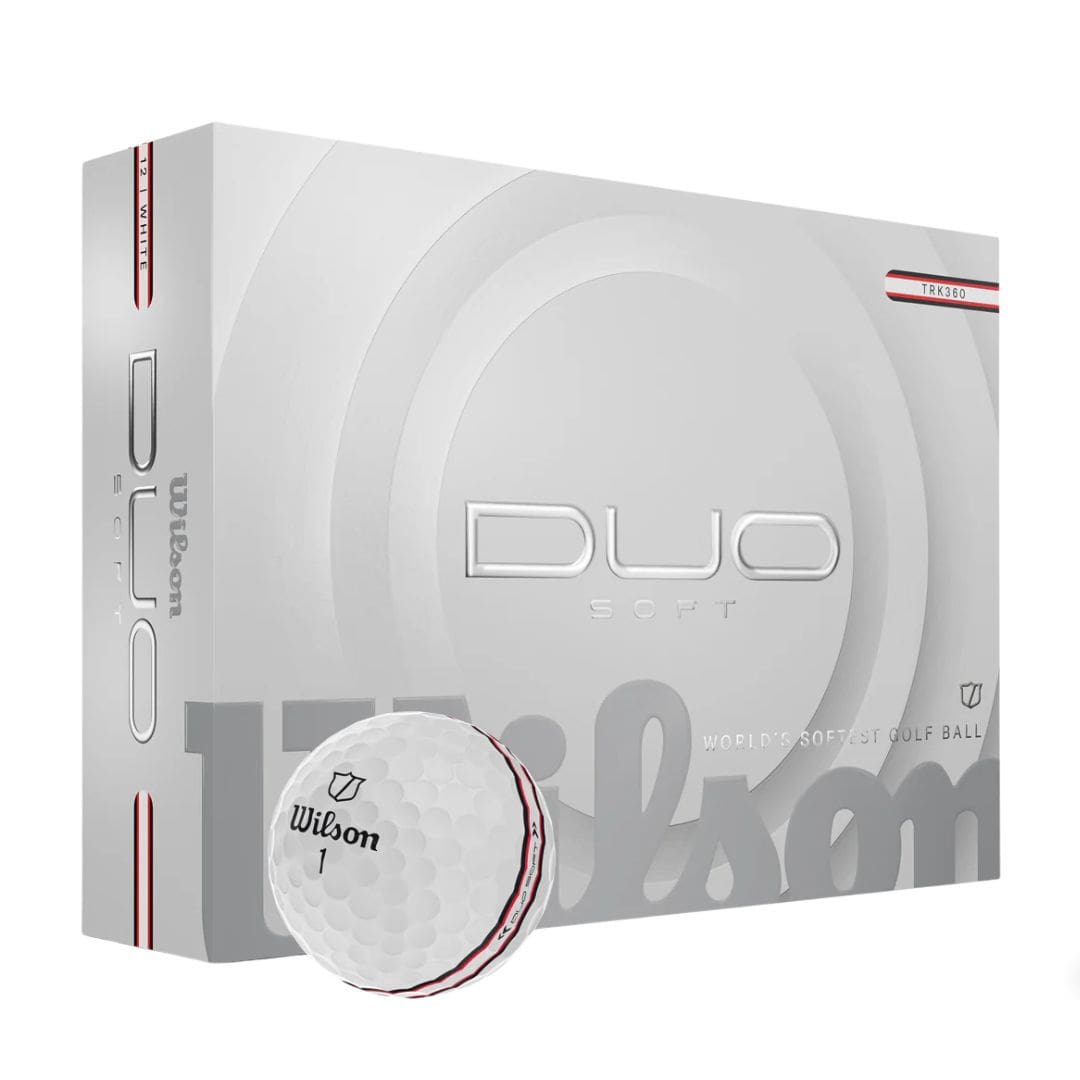 Wilson Duo Soft TRK360 Golf Balls (White)