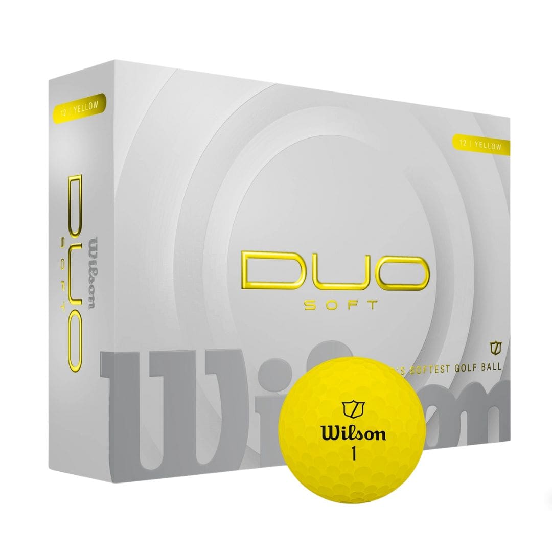 Wilson Duo Soft Golf Balls (Yellow)