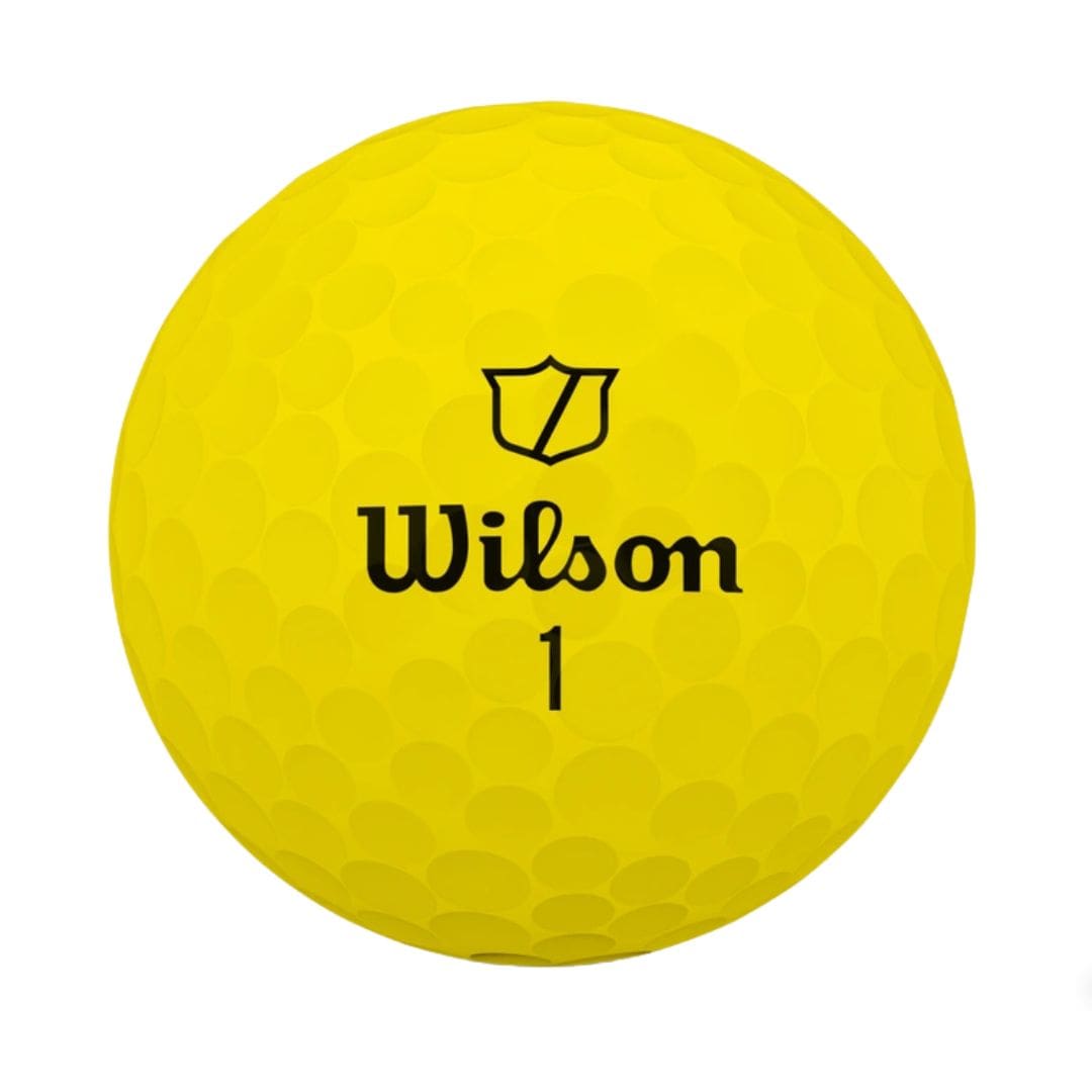 Wilson Duo Soft Golf Balls (Yellow)