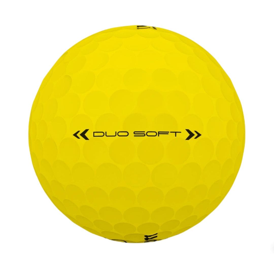 Wilson Duo Soft Golf Balls (Yellow)