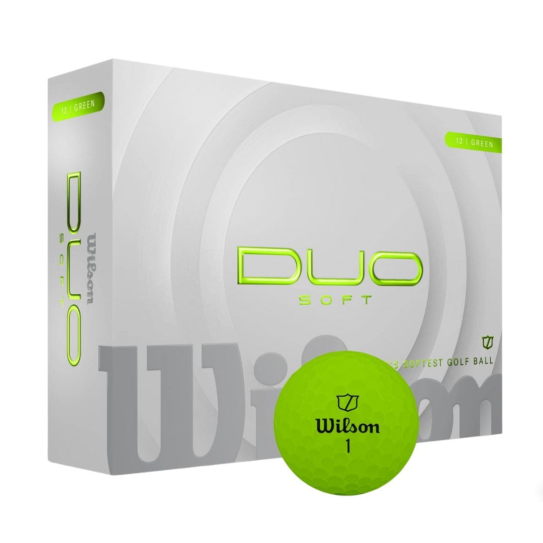 Wilson Duo Soft Golf Balls (Green)