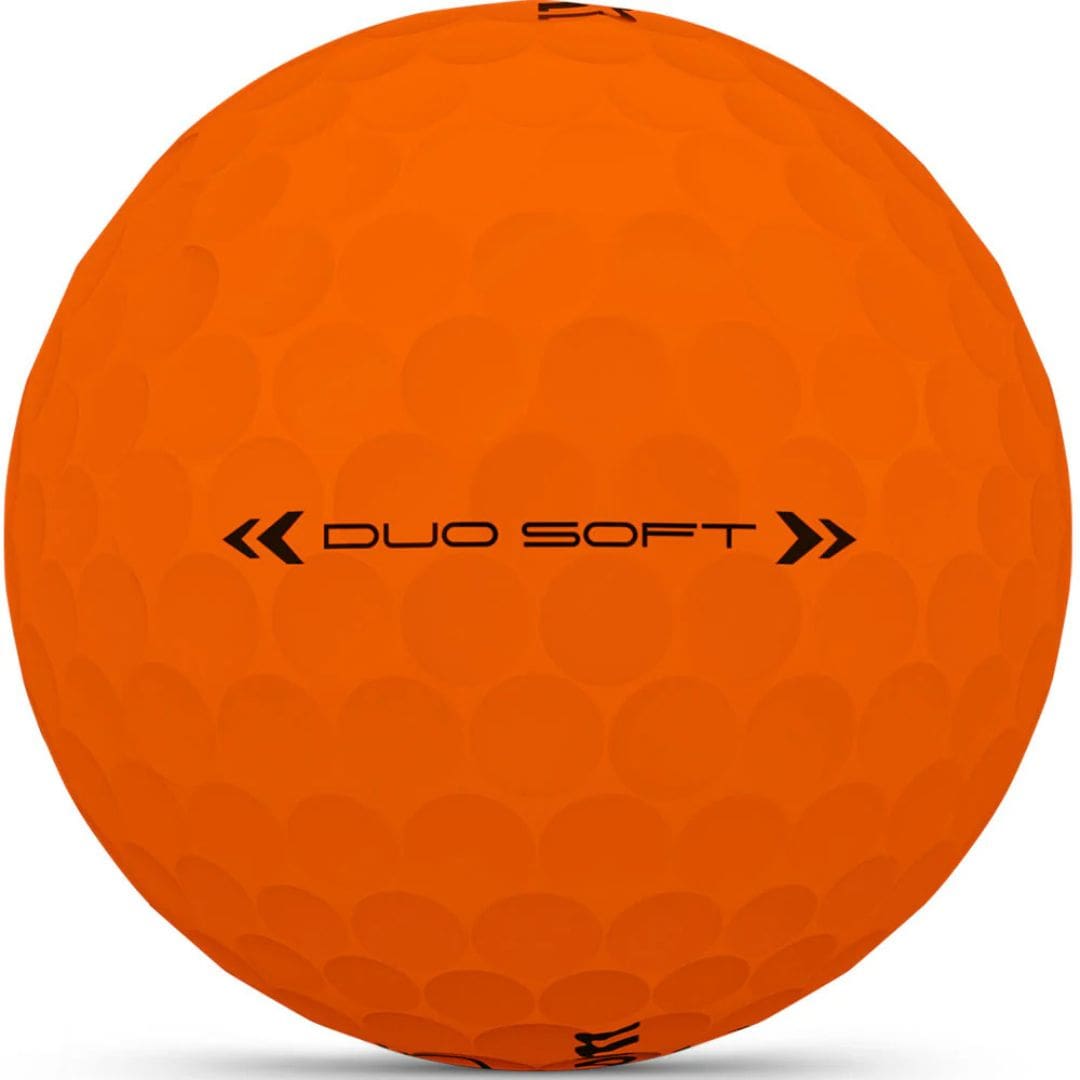 Wilson Duo Soft Golf Balls (Orange)