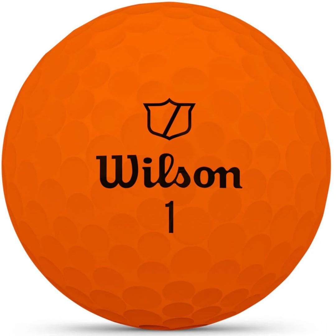 Wilson Duo Soft Golf Balls (Orange)