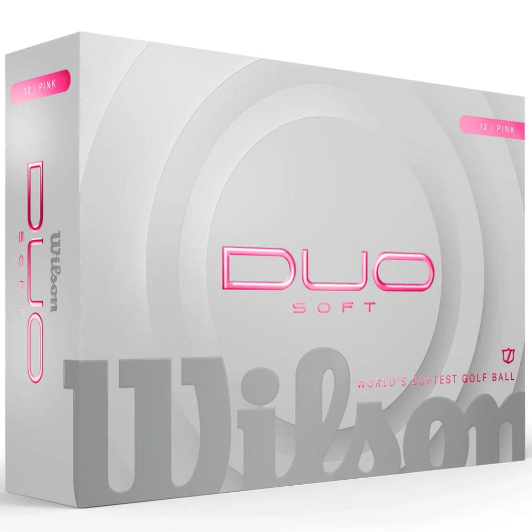 Wilson Duo Soft Golf Balls (Pink)