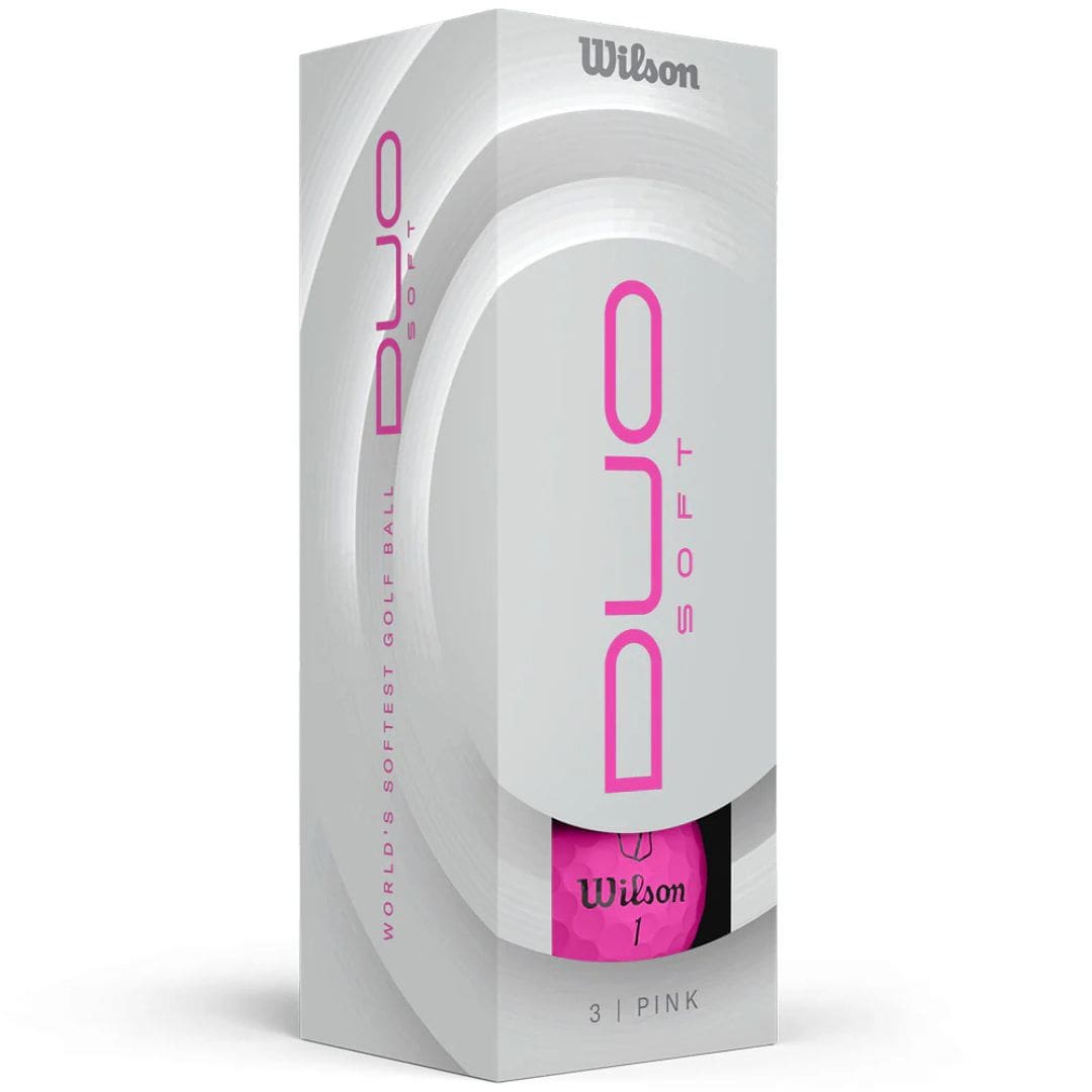 Wilson Duo Soft Golf Balls (Pink)