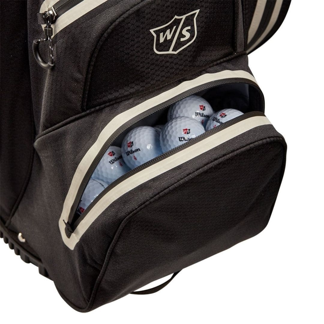 Wilson Staff Exo Dry Golf Stand Bag (Black, Charcoal & Silver)