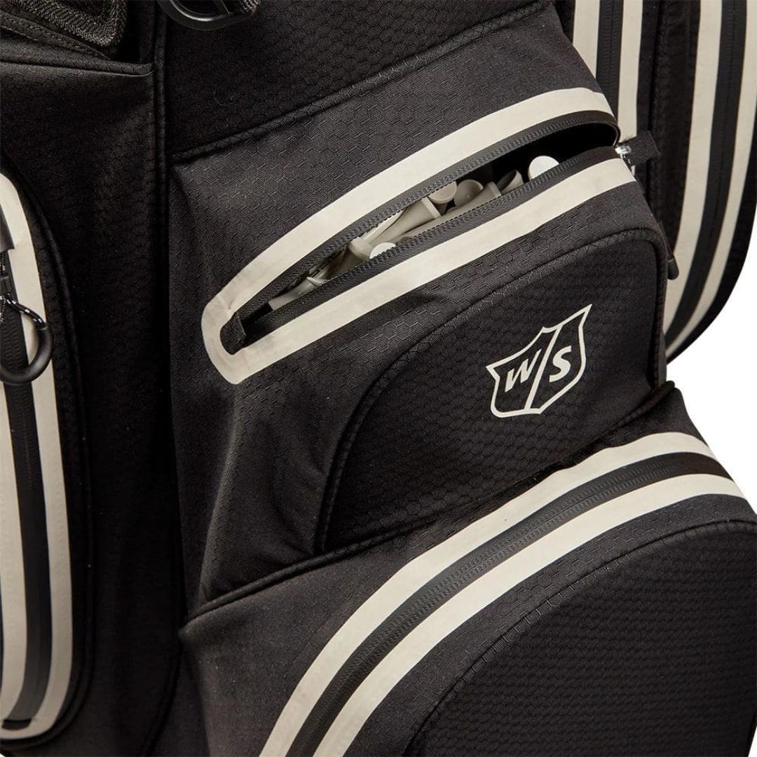 Wilson Staff Exo Dry Golf Stand Bag (Black, Charcoal & Silver)