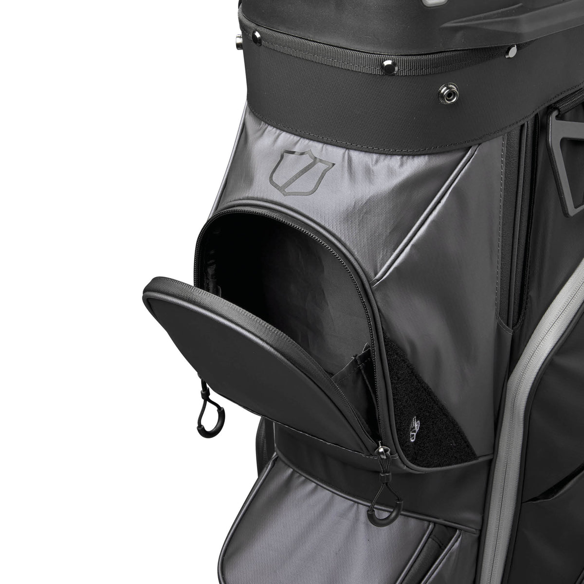 Wilson I-Lock Dry Golf Cart Bag - Black & Grey