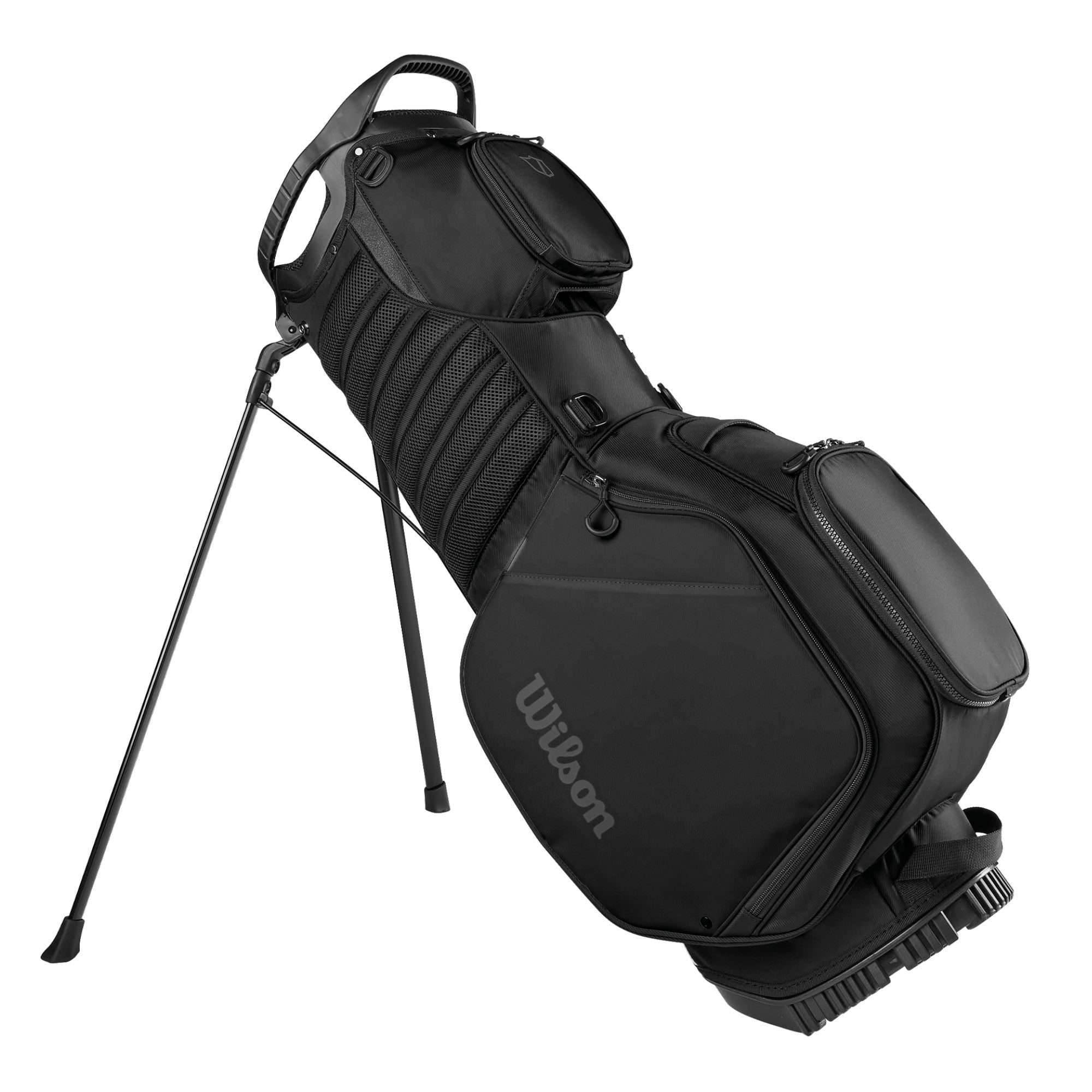 Wilson Talus 5 Golf Stand Bag - Black & White