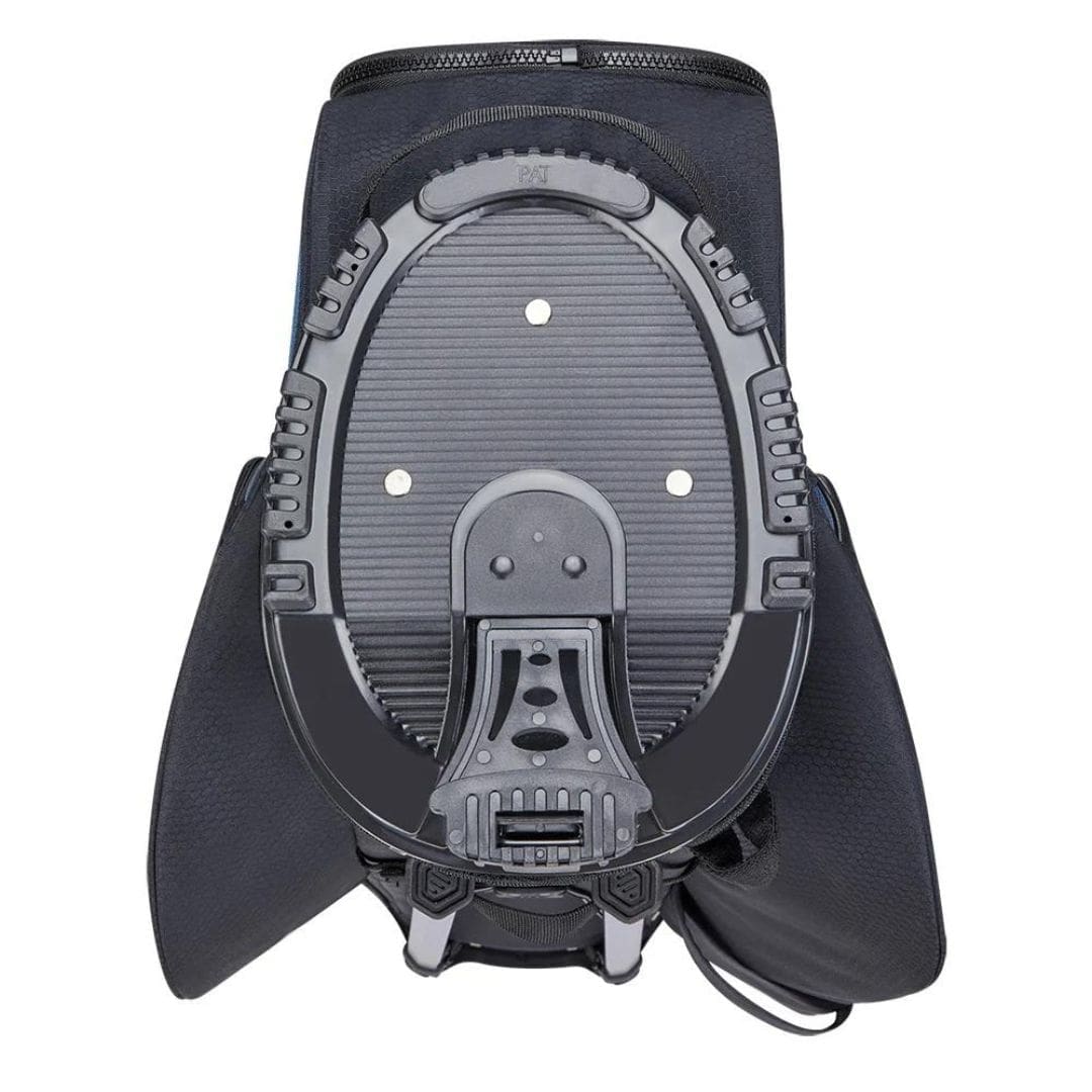 Wilson Staff Exo 2 Golf Carry Bag (Black, Black & Silver)