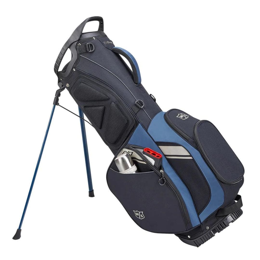 Wilson Staff Exo 2 Golf Carry Bag (Black & Blue)