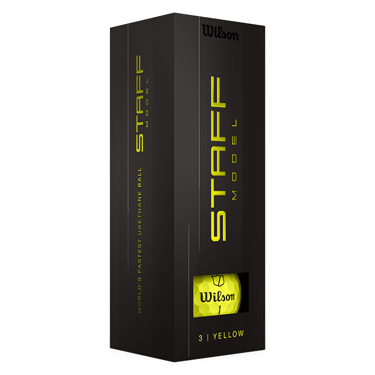 Wilson Staff Model Golf Balls - Yellow