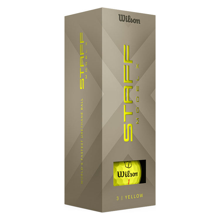 Wilson Staff Model X Golf Balls - Yellow