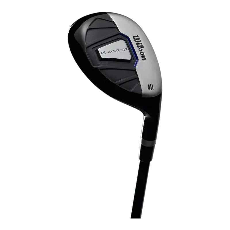 Wilson Player Fit Men's 12-Piece Stand Bag Package Set - Steel Stiff Shafts - 1 Inch Longer - Right Handed